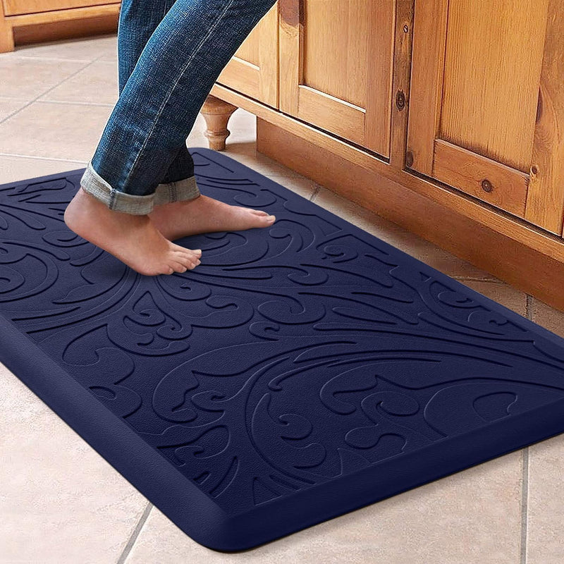 Kitchen Mat Cushioned Anti-Fatigue Waterproof Non-Slip Standing Mat Ergonomic Comfort Rug for Home,Office,Sink,Laundry,Desk 17.3