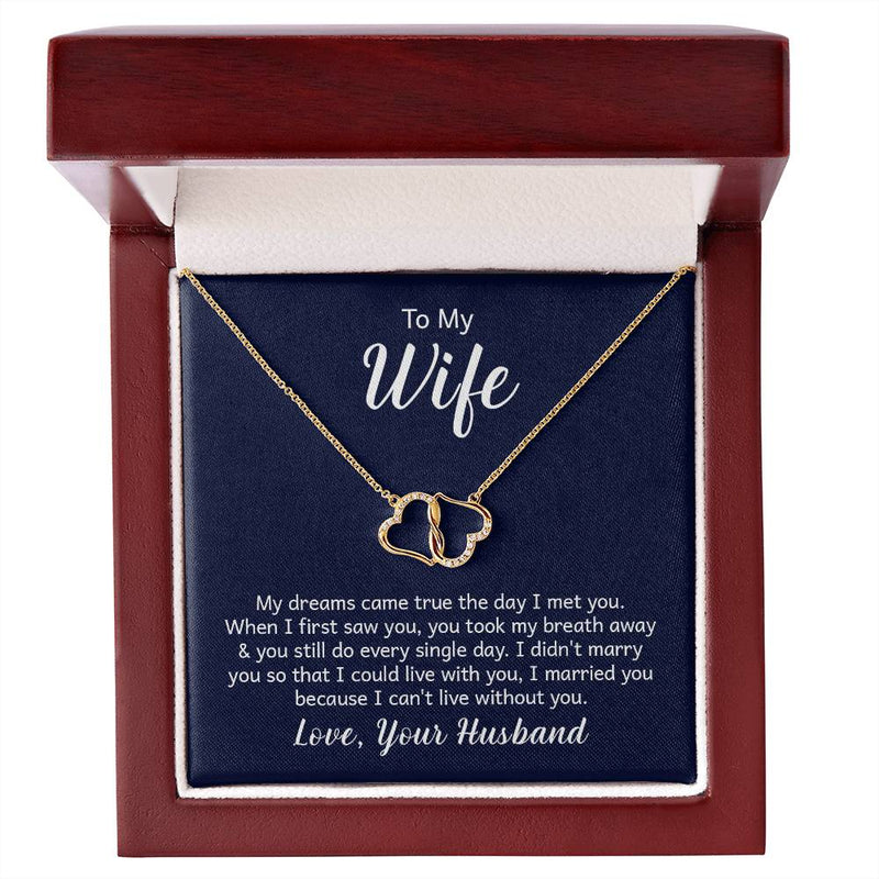 Everlasting Love Necklace - For Wife From Husband