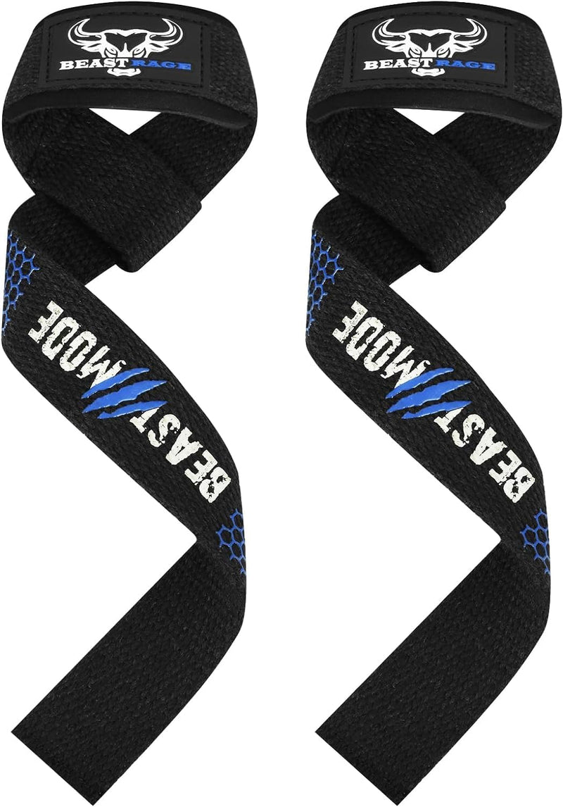 Lifting Straps for Weightlifting, Weight Lifting Straps Gym Power Workouts Lifting Wrist Straps Padded Cotton Men Women Support Lifters Deadlift Straps Hard Pull Exercise Straps